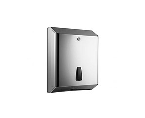 DISPENCER PER ASCIUGAMANI CARTA ACCIAIO INOX