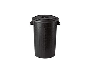  Bidone spazzatura lt.100 con coperchio
