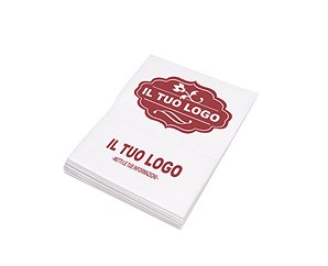  Tovaglioli bar 1velo 17×17 e 16×16 personalizzabili